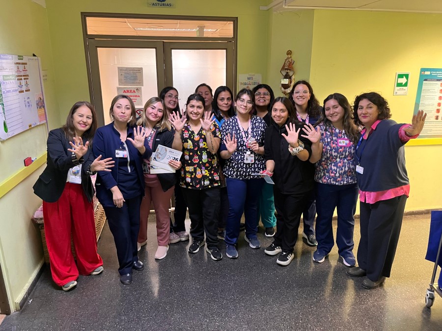 En el Día Mundial de la Higiene de Manos, PCI realizó jornada de concientización en servicios de hospitalización