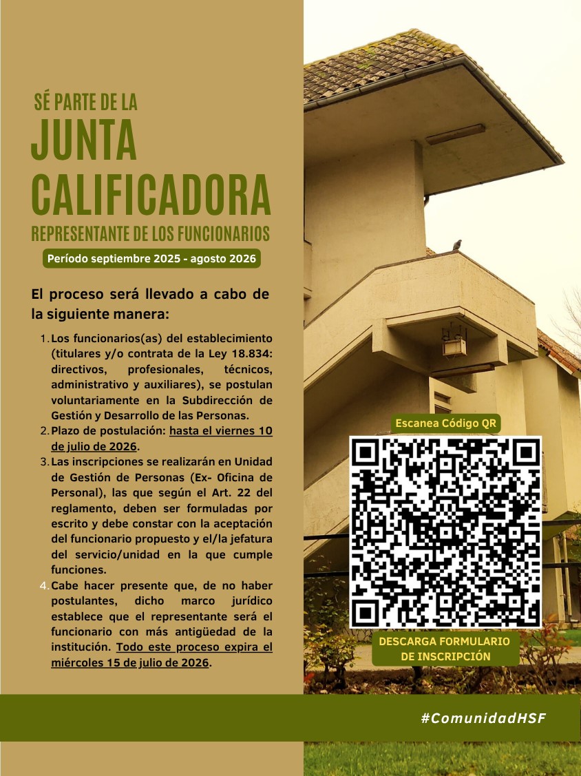 Sé parte de la JUNTA CALIFICADORA como 