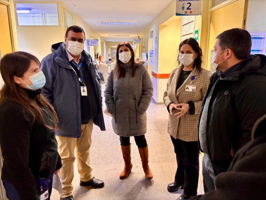 Servicio de Salud O'Higgins se despliega para supervisar la red asistencial ante emergencia climática