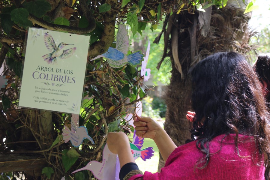 Hospital de San Fernando conmemora el Día del Duelo Gestacional, Perinatal y Neonatal junto a familias de la provincia