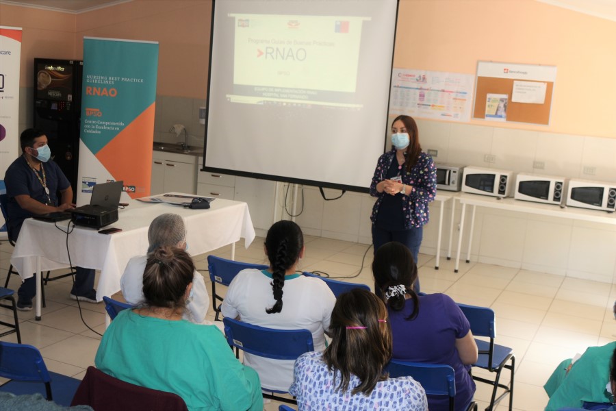 Hospital San Fernando conmemoró el Día Internacional de Prevención Lesiones por Presión con jornada informativa de RNAO
