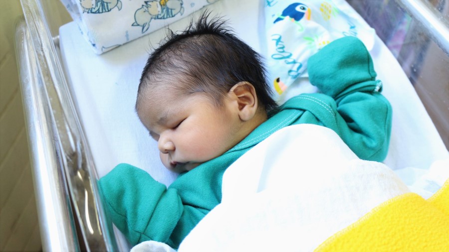 El pequeño Facundo fue el primer bebé nacido en 2023 en Hospital San Fernando
