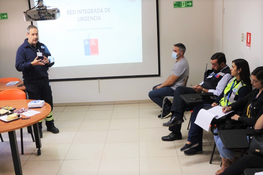 Red integrada de urgencia y emergencia continúa su articulación en Colchagua