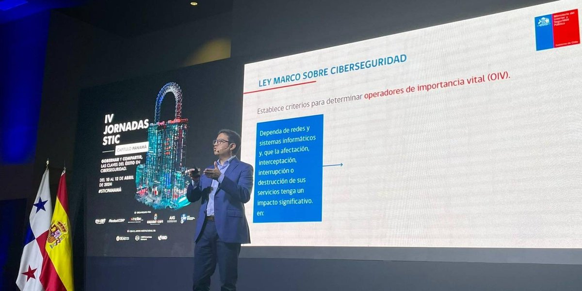 Coordinador Nacional presentó en Panamá los avances legislativos de ciberseguridad